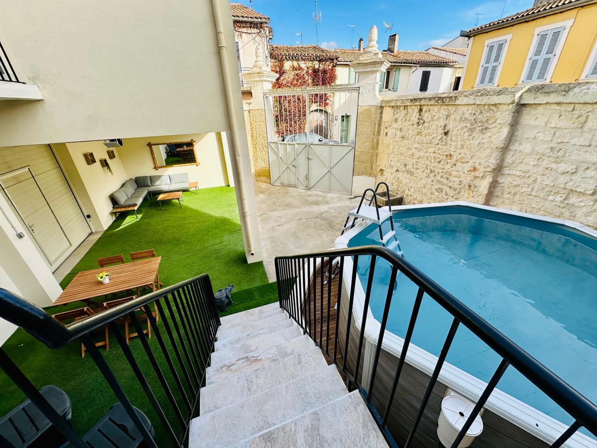 Les Appartements Du Mas - Rose Marie Aigues-Mortes Extérieur photo