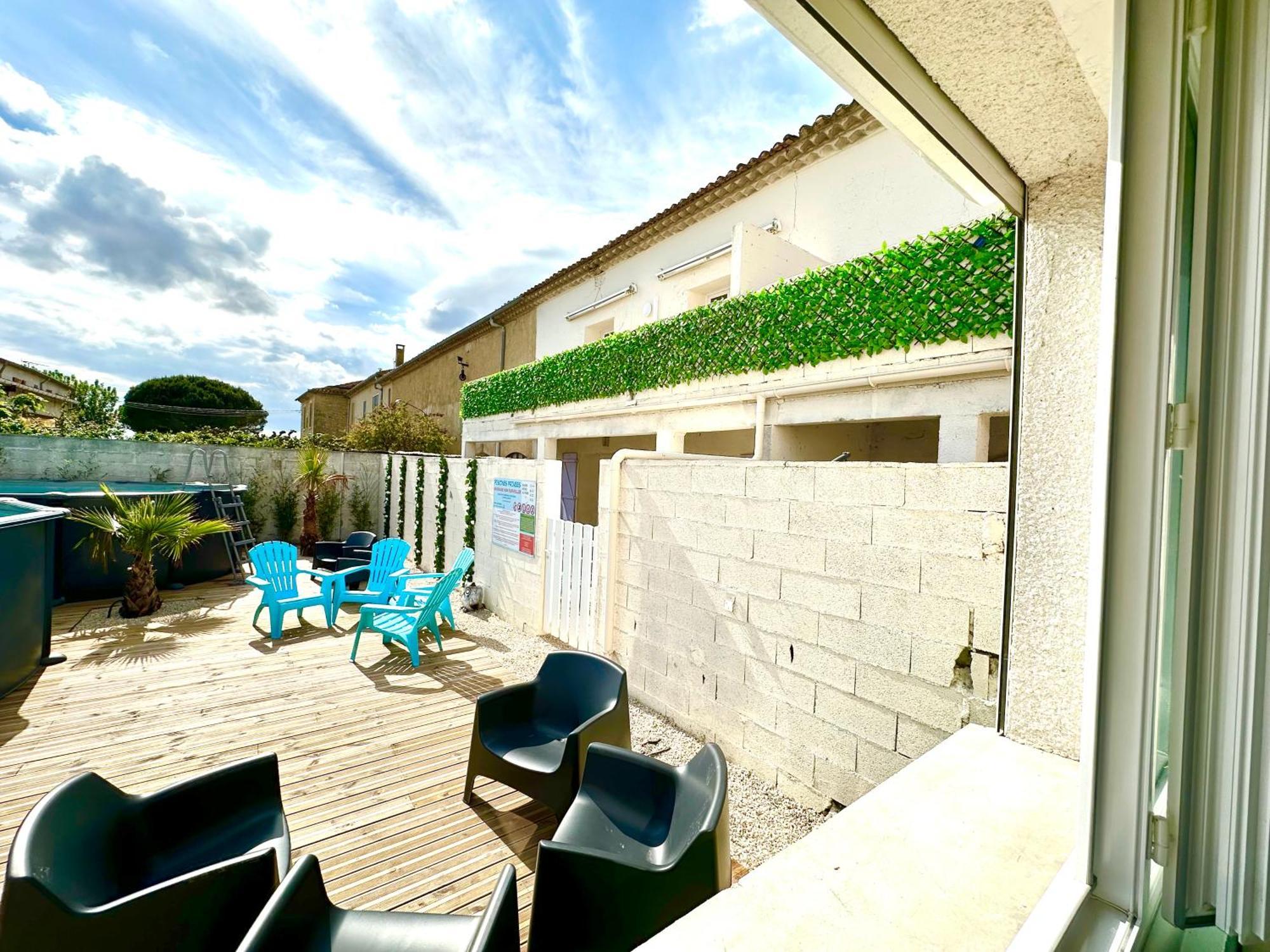 Les Appartements Du Mas - Rose Marie Aigues-Mortes Extérieur photo